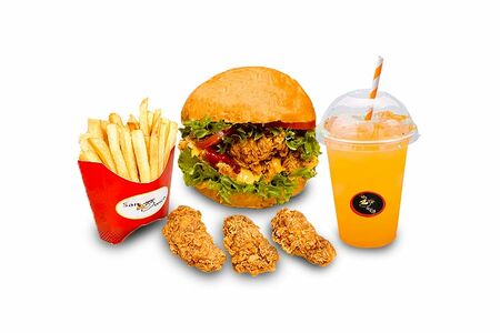 Комбо чикен барбекю