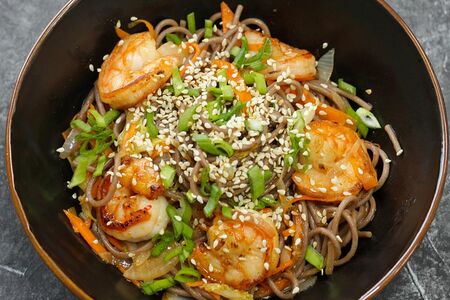 Соба с креветками