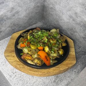 Оджахури с грибами