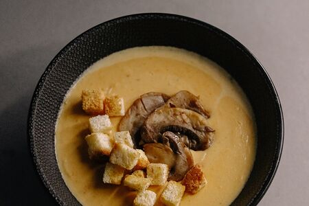 Крем-суп грибной