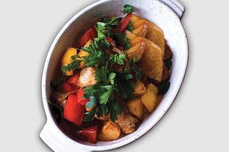 Жаркое со свининой