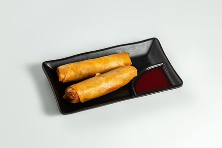 Спринг-роллы с курицей 