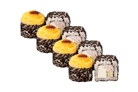 Ролл Запеченный с креветками 