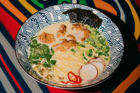 Сырный рамен