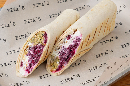 Фалафель с брынзой и маринованной свеклой Big