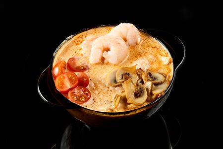 Суп Том ям с креветками