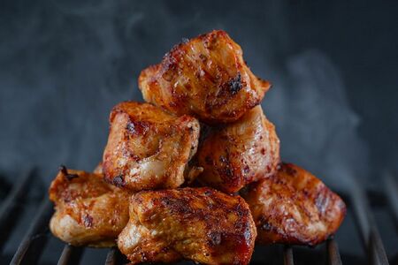 Шашлык из куриной грудки