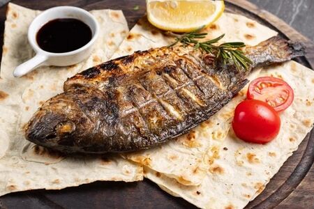 Дорадо на углях