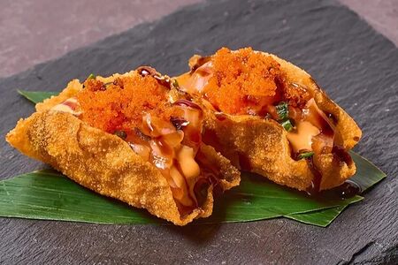 Тако с лососем 