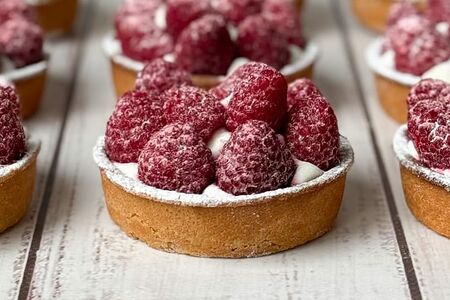 Тарталетка Малиновая 120 гр