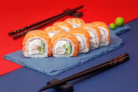 Филадельфия с креветкой