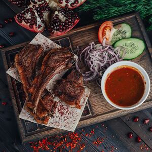 Шашлык из корейки ягненка