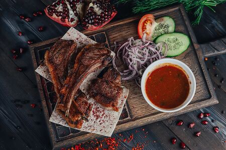 Шашлык из корейки ягненка