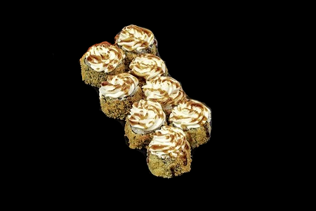 Горячий ролл с креветками панко