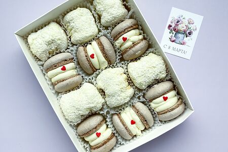 Макарон Рафаэлло, Тирамису, M