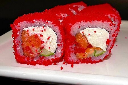 Калифорния с лососем