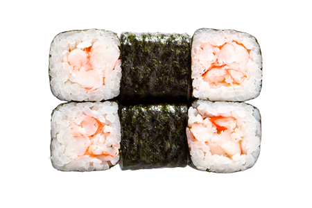 Классический ролл с креветкой