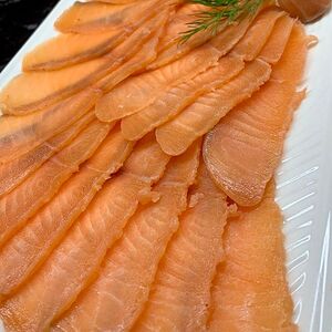 Семга малосоленая собственного посола 