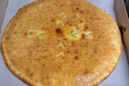 Пирог с сыром и зеленью