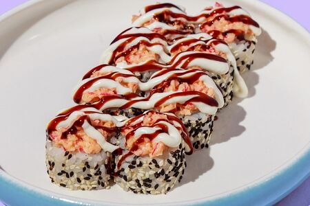 Запеченный ролл Оскар