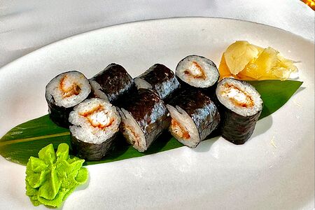 Маки с угрем