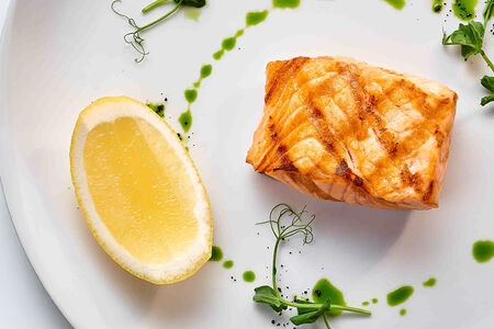 Лосось на гриле