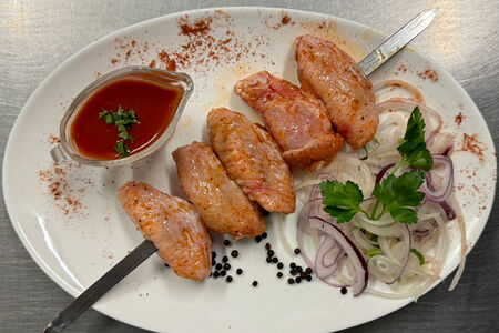 Шашлык из куриных крылышек