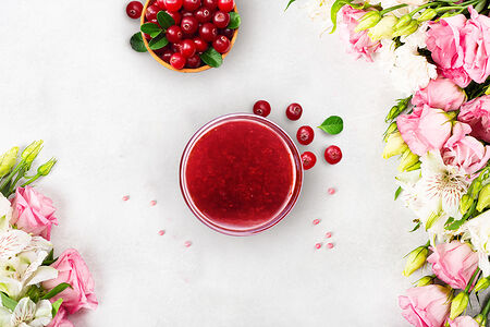 Брусника протертая с сахаром 170