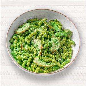 Паста Брациолле с копченым цыпленком и моцареллой