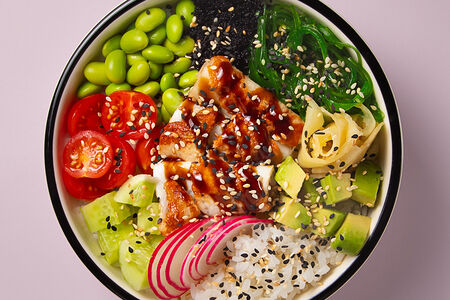 Поке с угрём