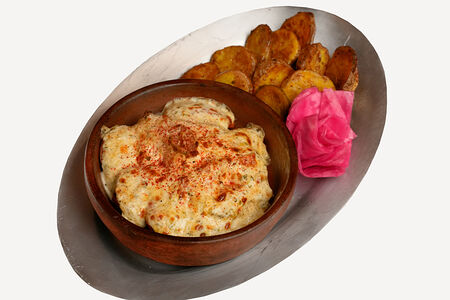 Цыплёнок шкмерули и картофель