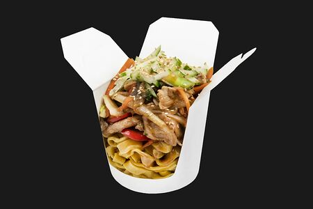 Лапша со свининой