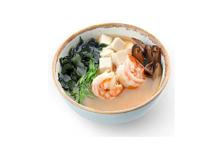 Мисо с креветкой