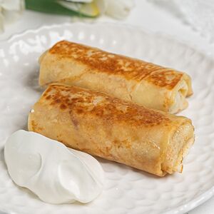 Блинчики с творогом