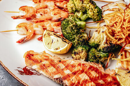 Большой морской гриль