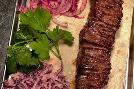 Слоеный шашлык из пиканьи