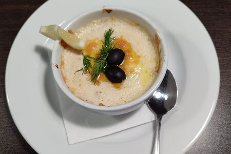 Жюльен с морепродуктами