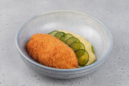 Кордон Блю с битыми огурцами