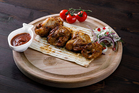 Шашлык из филе куриного бедра