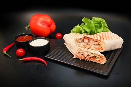 Шаурма с шашлыком из курицы