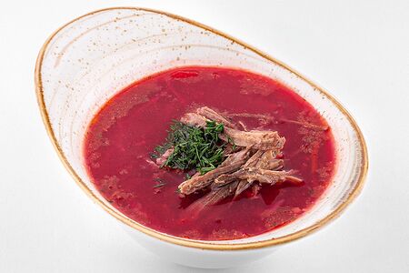 Борщ с фермерской говядиной