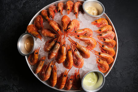 Копченые магаданские креветки