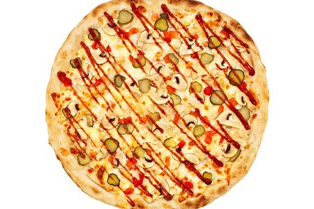 Пицца Курочка BBQ круглая