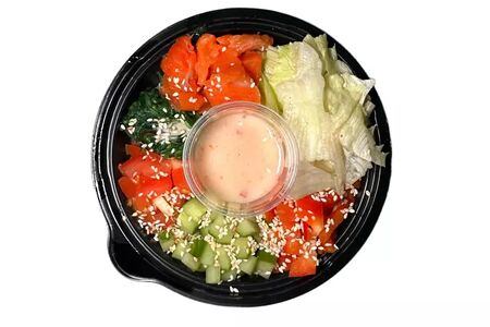 Поке с лососем