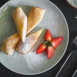 Блины творожные