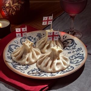 Сет из жареных хинкали классика