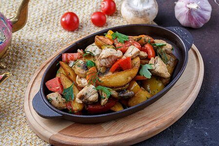 Жаркое куриное 