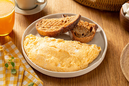 Омлет два сыра