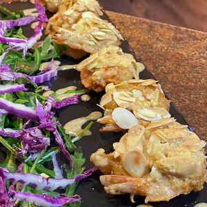 Креветки Беллини под фирменным соусом