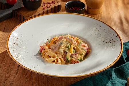 Паста с овощами